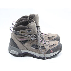 Vasque Breeze GTX Mid Hiking Boots Womens Size 8.5M Waterproof Gray Brown 7479M